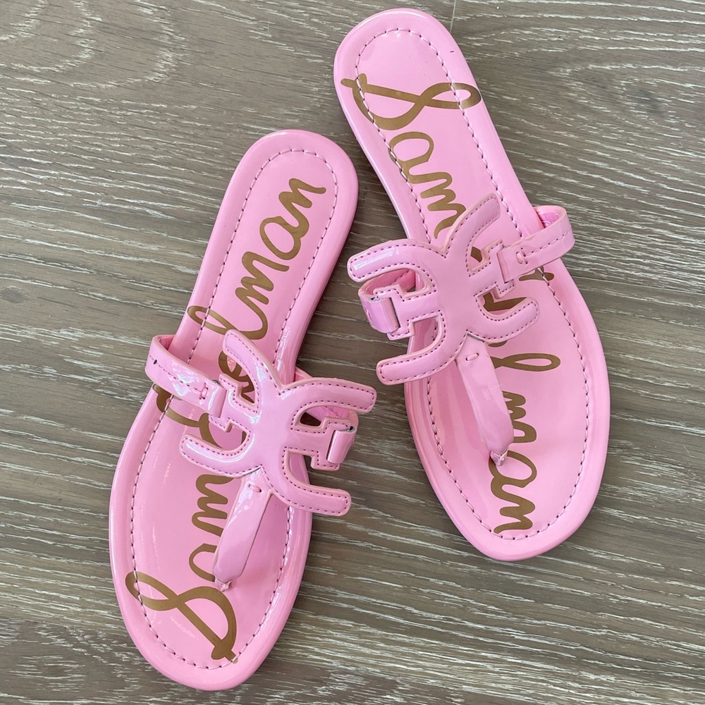 Pink Sam Edelman Sandals - Size 7, fits like size 6